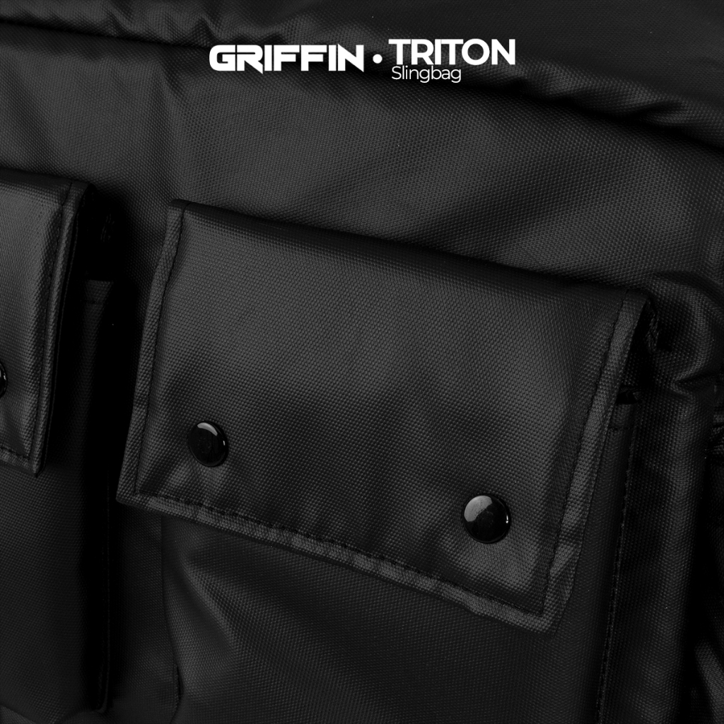 Slingbag Pria Laptop dan Kamera Waterproof Elegan Triton Griffin