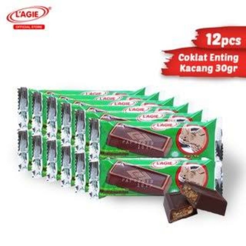 

L'agie Coklat Compound Seri Badak isi 12 pcs