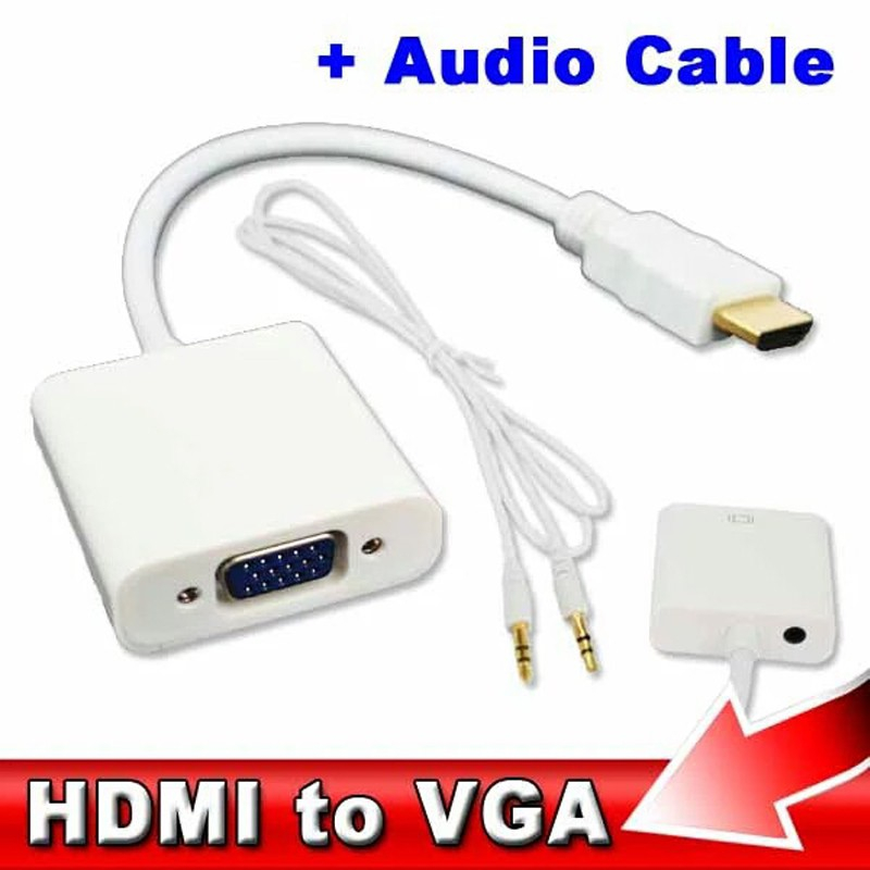 Converter HDMI to VGA with audio/Konverter kabel hdmi to vga audio/