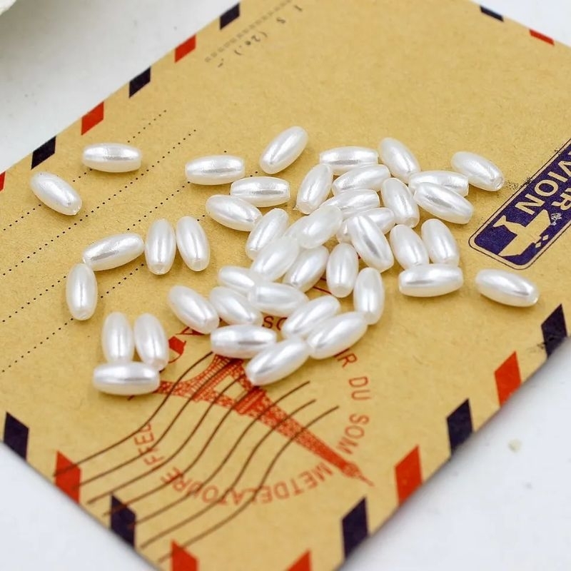 10gr. Mutiara pearl padi 3x6