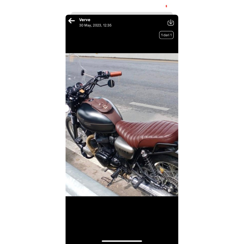 tas tangki xsr 155 ,yamaha xsr 155 ,royal enfield, w175
