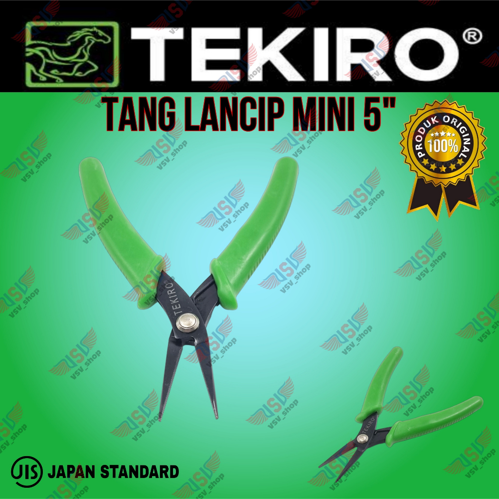 TEKIRO Tang Lancip Elektronik Mini 5 inchi Electronic Long nose Plier 5&quot;