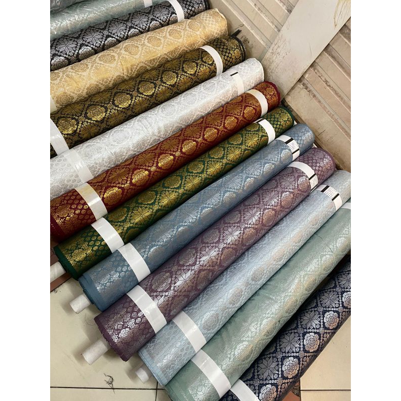 Songket / kain songket / Songket meteran / Songket tenun / songket palembang/ songket terbaru