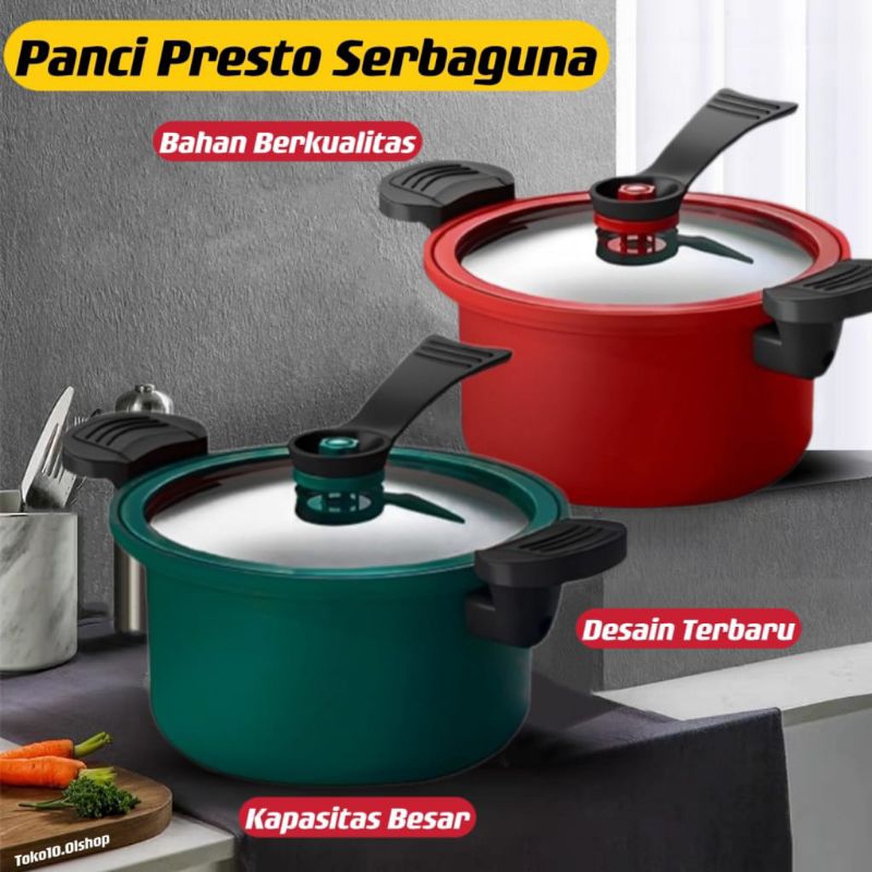 Panci Pressure Cooker Lunak / Panci Pelunak Daging Serbaguna / Panci Presto 3.5L⭐Toko10⭐