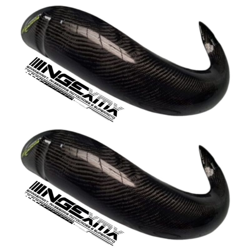 COVER KNALPOT YZ125 PELINDUNG KNALPOT YZ125 CARBON