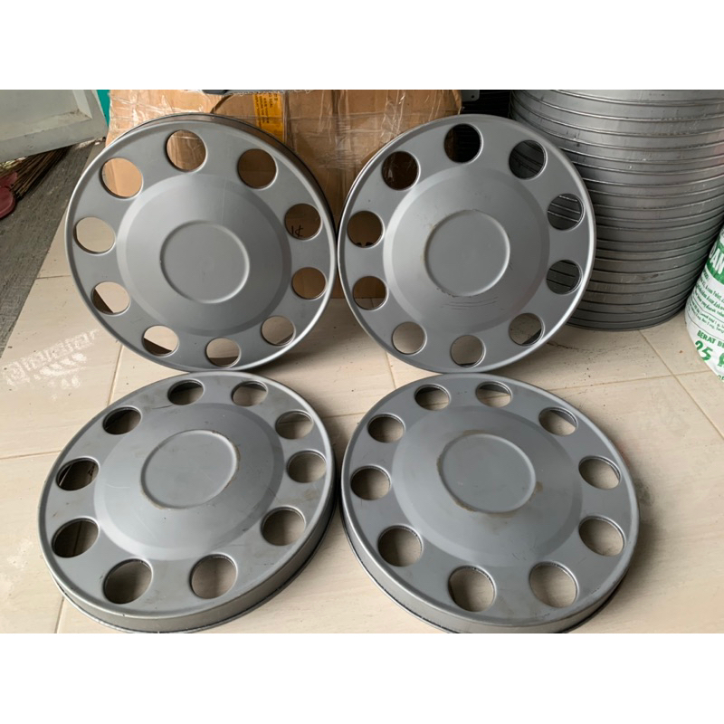 Weldop Ring 16 SR Truk - Plat Besi Kuat + Bonus Dudukan