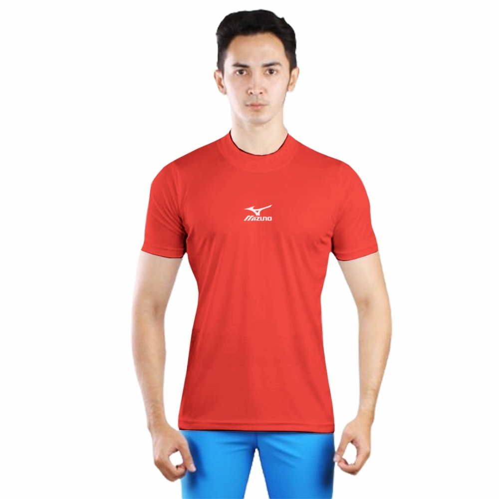 MANSET VOLLY - DALEMAN KAOS BASELAYER OLAHRAGA PRIA WANITA MANSET LENGAN PENDEK BOLA BADMINTON