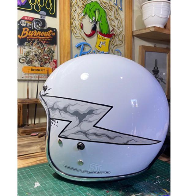 Helm bogo custom minimalis by request
