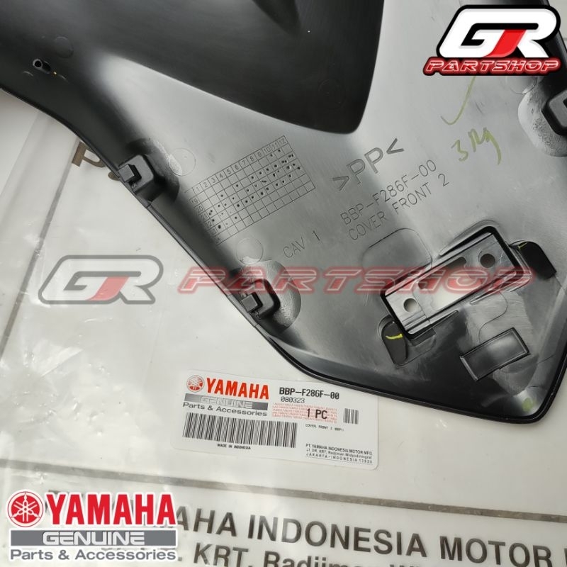 tameng depan new aerox BBP ori ygp original yamaha dasi cover depan