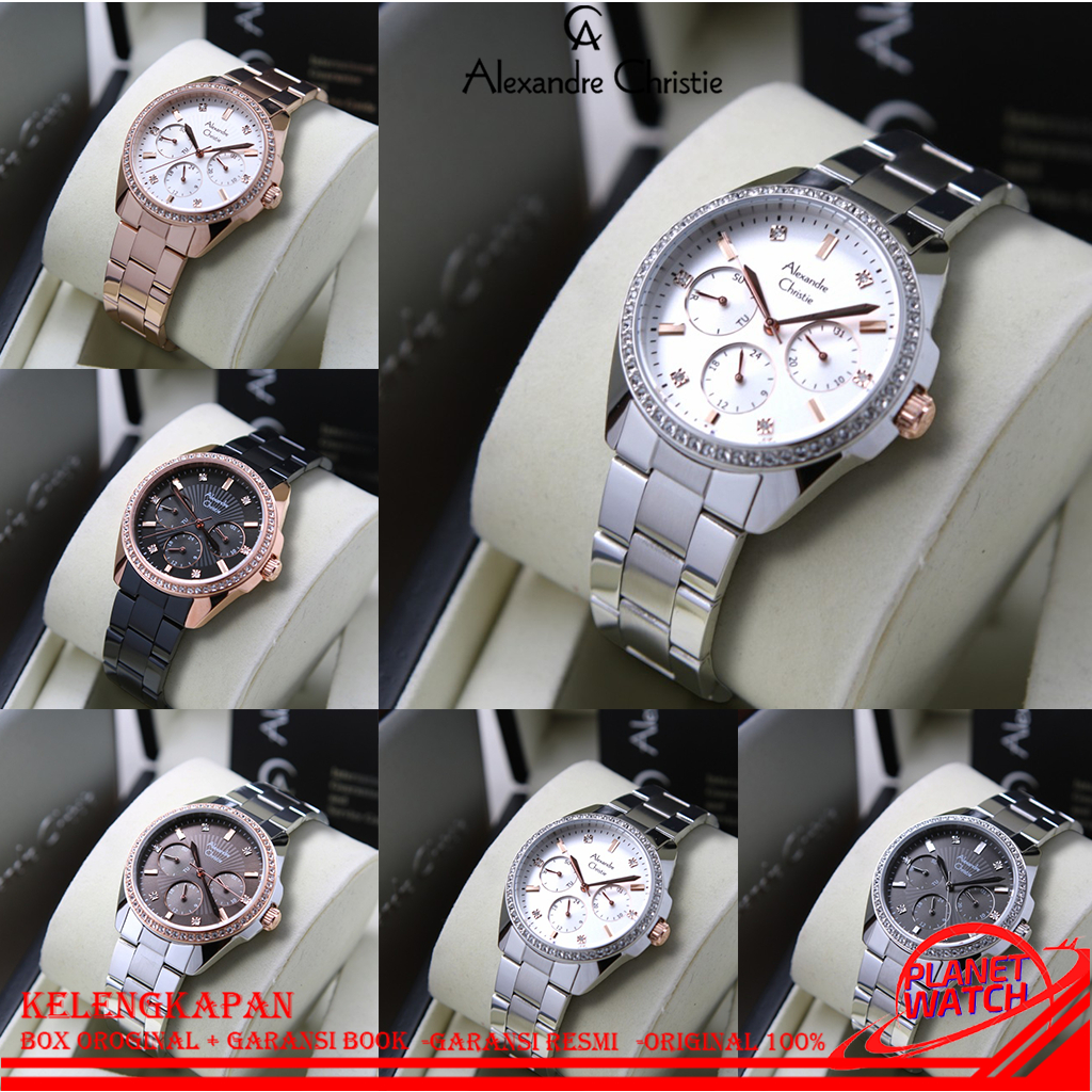ALEXANDRE CHRISTIE JAM TANGAN WANITA JAM AC ORIGINAL JAM TANGAN WANITA TERBARU JAM AC TERBARU JAM TA