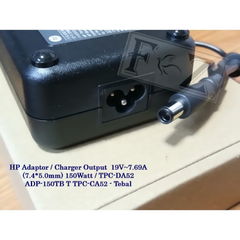 Adaptor Charger HP Omni 100 105 120 305 5119cx Compaq Pro 4300 All in One 19.5V 7.69A 150W