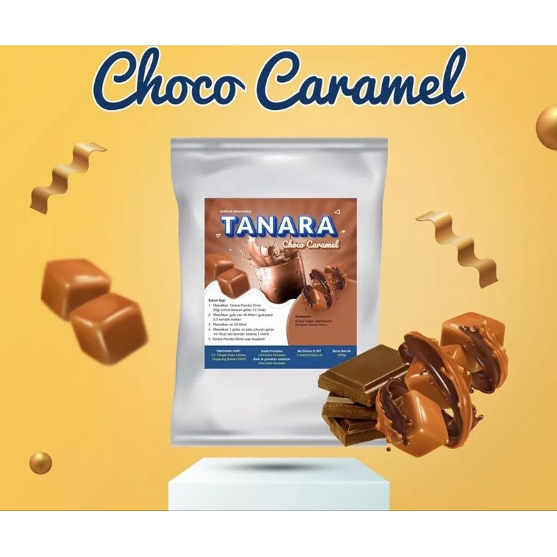 

Jual bubuk minuman Tanara rasa Choco Caramel 1kg plain (Tanpa Gula).