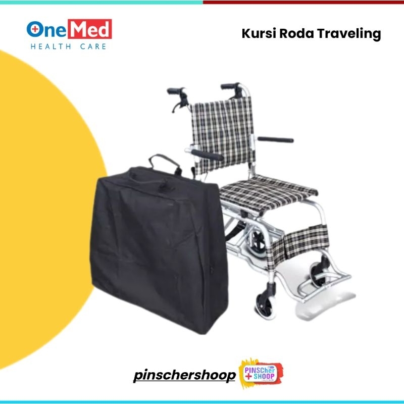 KURSI RODA TRAVEL GEA FS - 804 / SELACO KURSI RODA HAJI/ UMROH