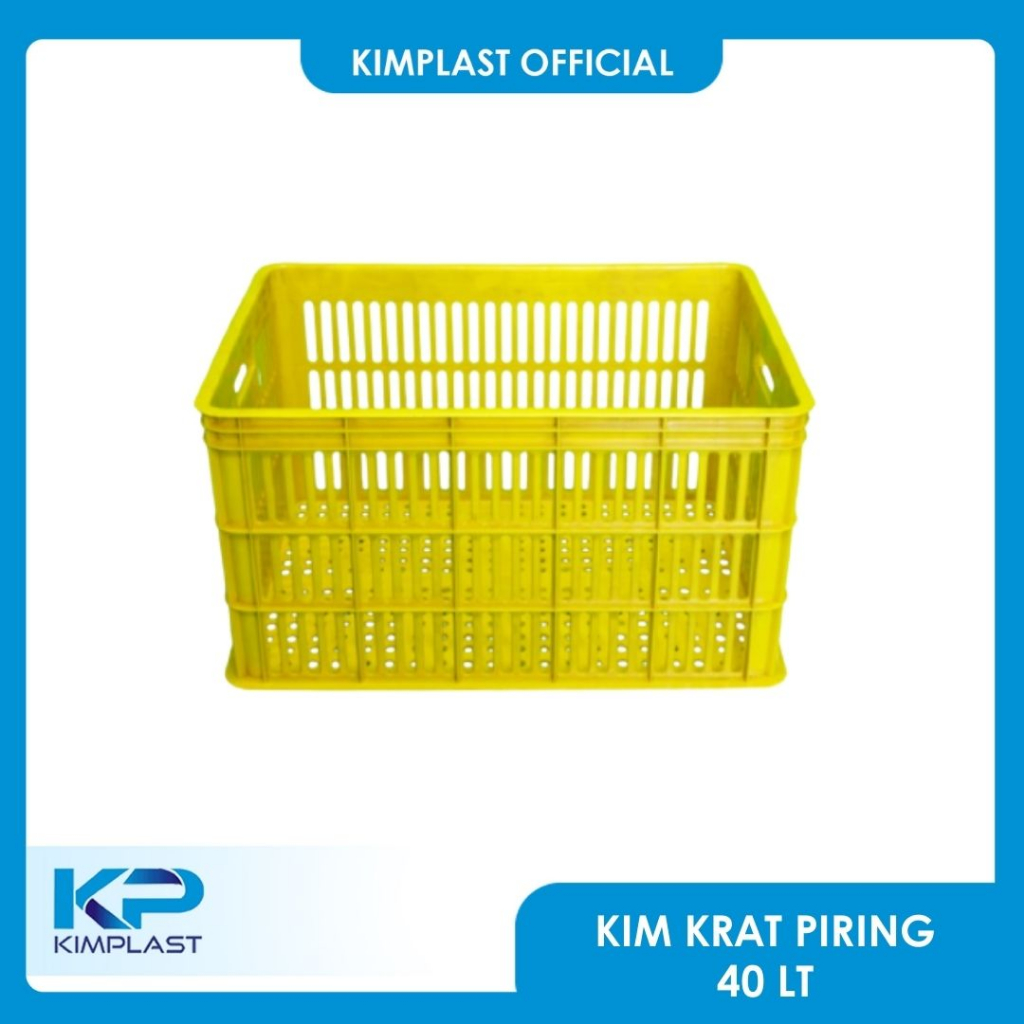 KIMPLAST Krat Piring 40 Liter/ Keranjang Piring/ Keranjang Untuk Catering/ Tempat Piring/ Tempat Per