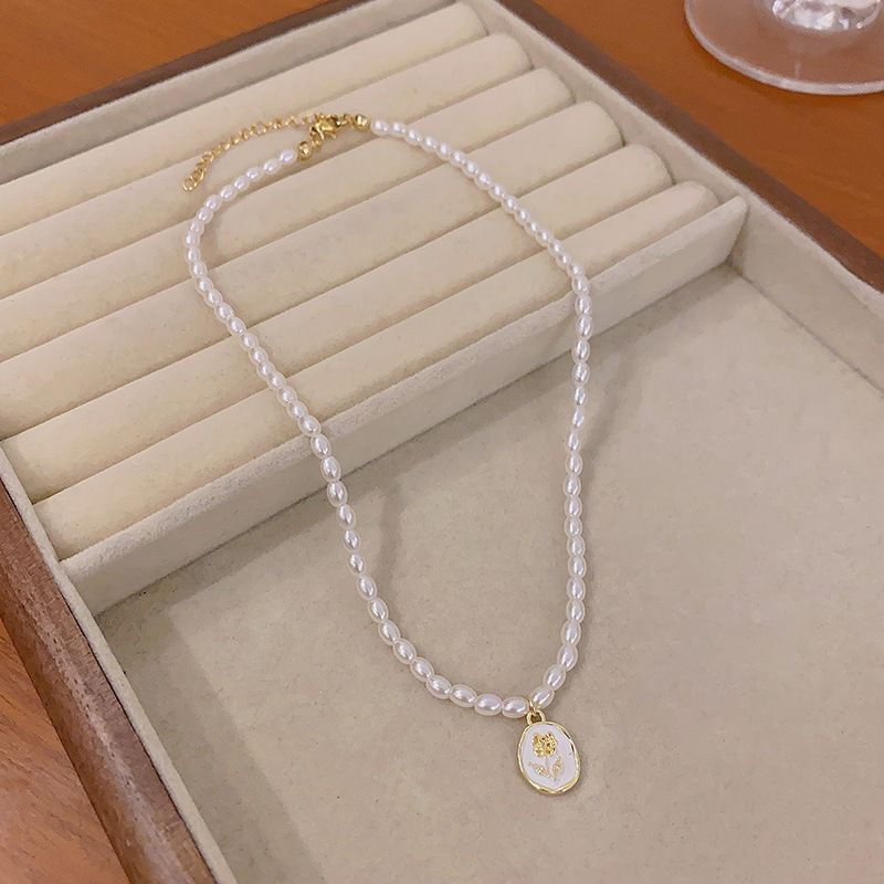Kalung Manik Wanita Bandul Liontin Cantik Import