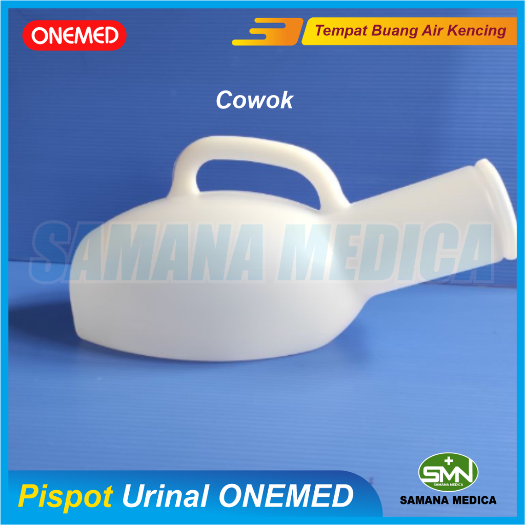 GROSIR Urinal Pispot Plastik Pria / Wanita ONEMED Tanpa Tutup Murah