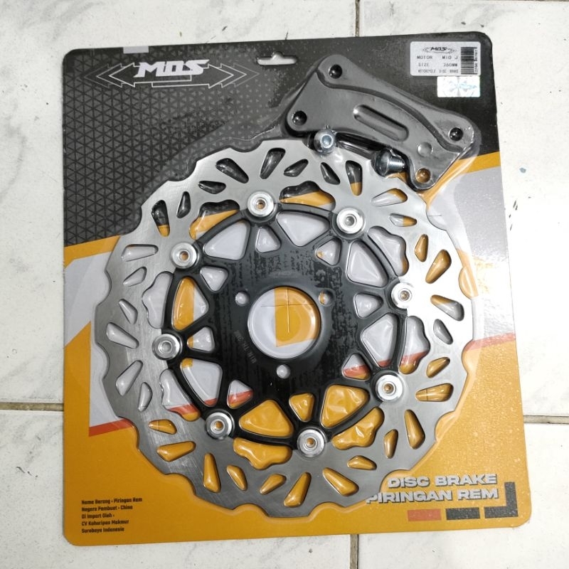 Disc brake Mio J model PSM piringan cakram MOS Mio J Fazzio Fino Filano lebar 260 mm Model PSM