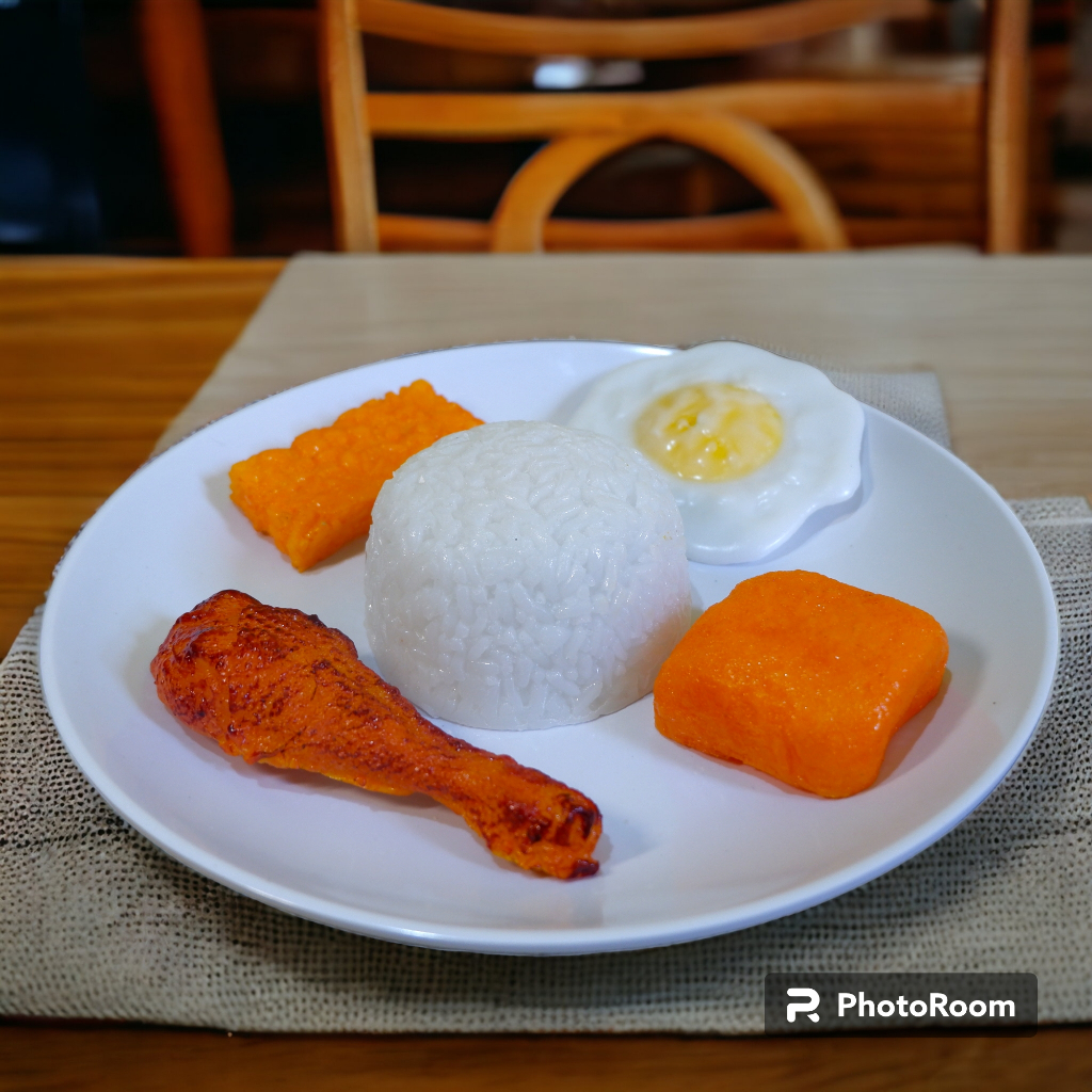 Replika makanan / dummy makanan / Replika Mainan Edukasi Food 4 sehat 5 sempurna Replika