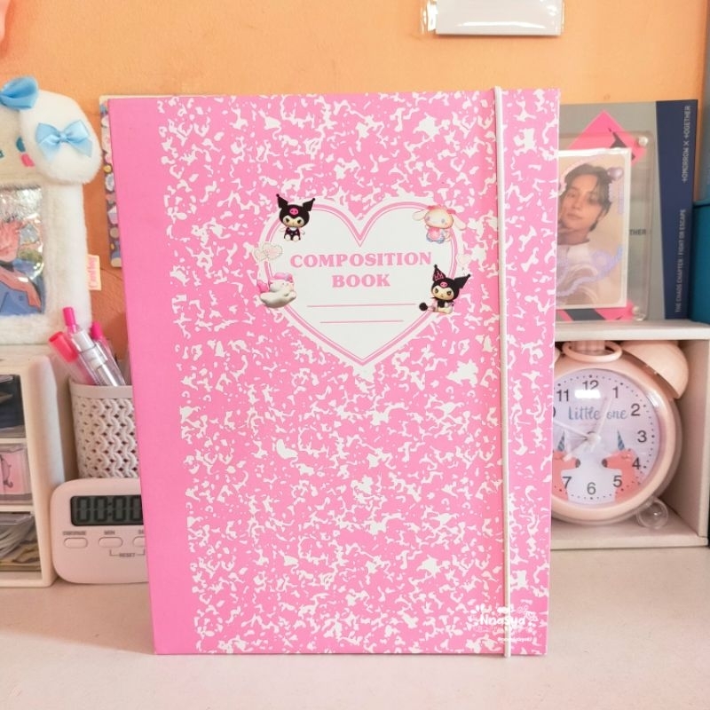 [PRELOVED] LUCALAB pink composition Binder A5 photocard, sleeve 4p 2p 1p premium