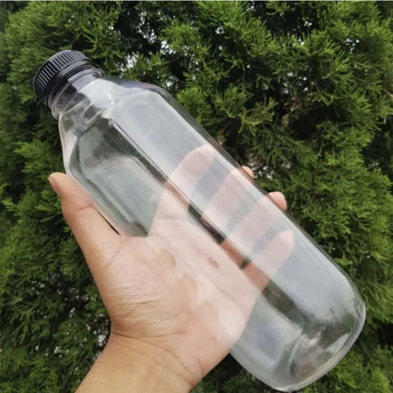 Botol Kale bulat  1 Liter/Botol Kale  1000ml - Botol plastik PET/BOTOL KALE