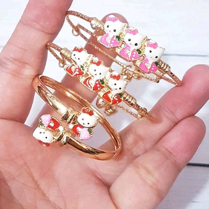 Gelang Xuping Bengle anak Kitty cat 628