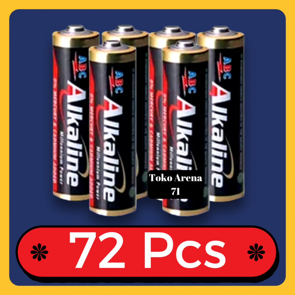 Baterai ABC Alkaline AA 4+2 / Batre ABC Alkaline A2 1 Box 1Box 1.5V