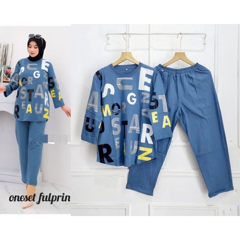 Jovanka Set Celana Kaos Combed Allsize fit XXXL//Celana Cargo Combed Set Kaos//Set Wanita JUMBO