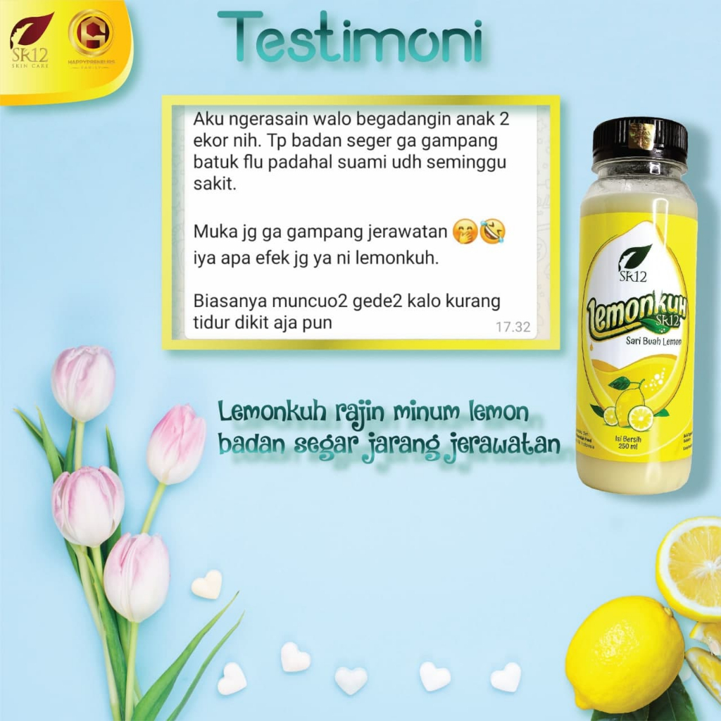 BIG SALE | LEMONKUH SR12 | Pelangsing Alami / Diet Detox Herbal Lemonkuhsr12 | Lemonkuh Membantu menurunkan Berat Badan