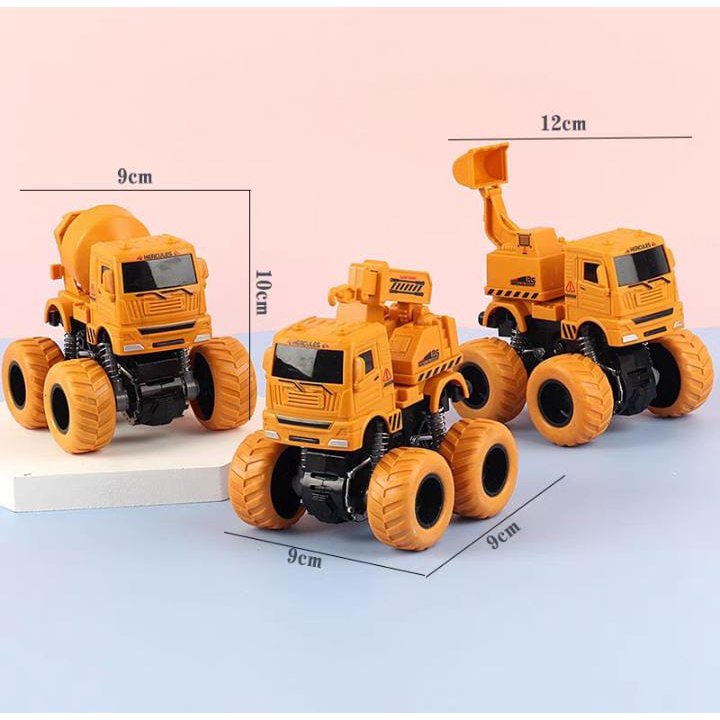 Mainan Mobil Mobilan Stunt Car Karakter [ CITY CONSTRUCTION ] RS6639E IMPORT