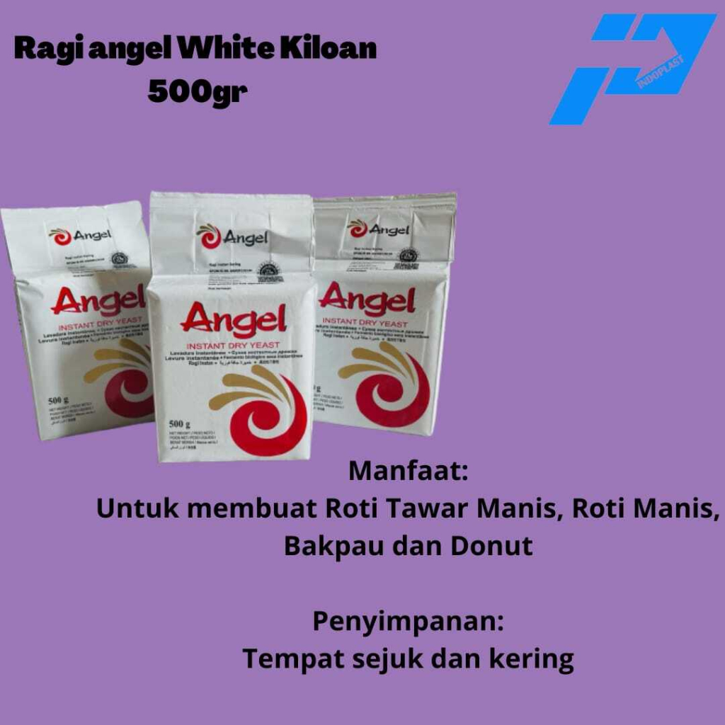 

Ragi Instant/Pengembang Kue/Ragi Angel Instant Dry Yeast 500gr