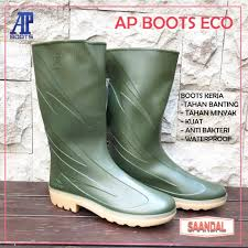 Sepatu AP Gogreen 2017 Sepatu Karet Panjang Sepatu Boot