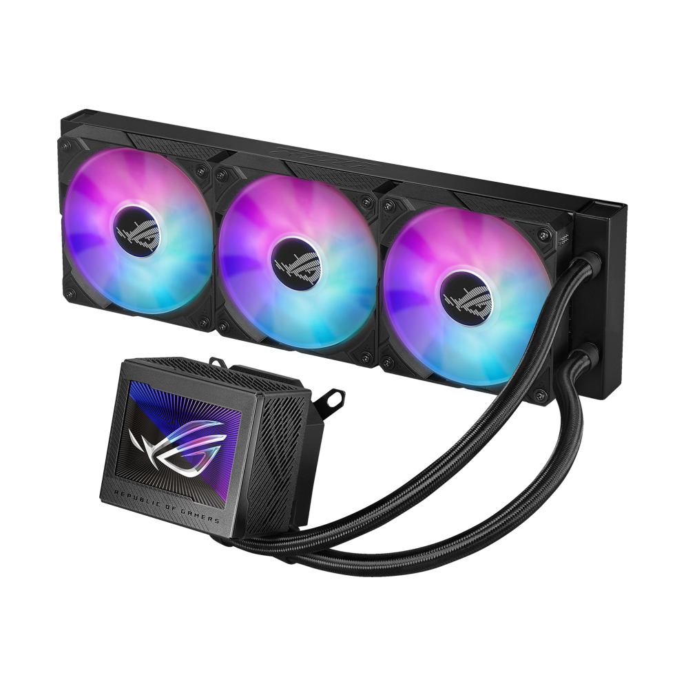 ASUS ROG RYUJIN III 360 ARGB - 360mm AIO Liquid CPU Cooler with LCD