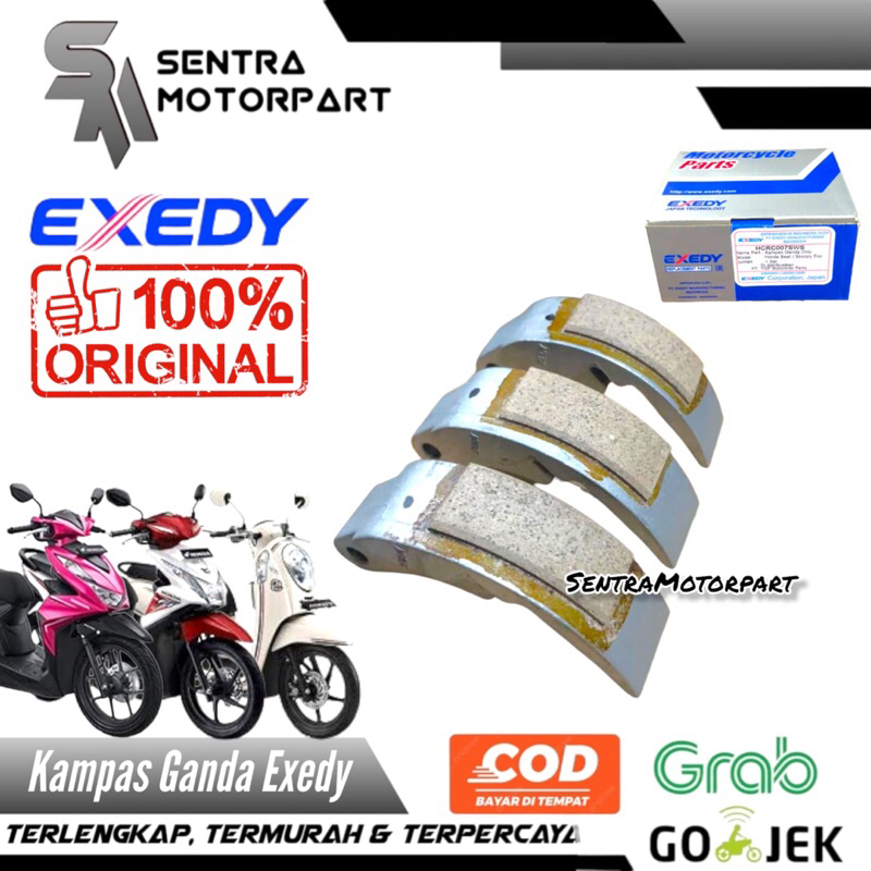 Kampas kanvas kopling ganda beat led fi injeksi beat scoopy esp exedy