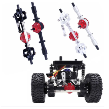 WPL Gearbox Gardan Depan dan Belakang Upgrade Truk Mobil RC