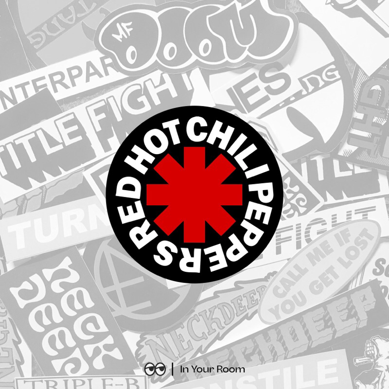 

STICKER BAND RED HOT CHILI PEPPERS | BAHAN GRAFTAC