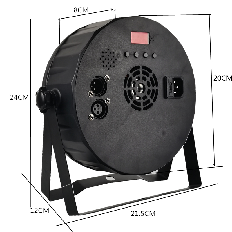 Lampu Panggung LED Wash Light Control DMX512 RGBW 80W - SH80W - Black