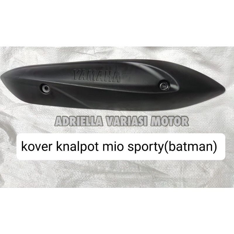 ￼cover knalpot mio sporty / tutup cover tameng knalpot mio sporty CKD