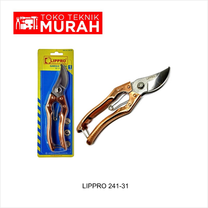 Lippro 241-31 Gunting Dahan 8” Alat Potong Ranting