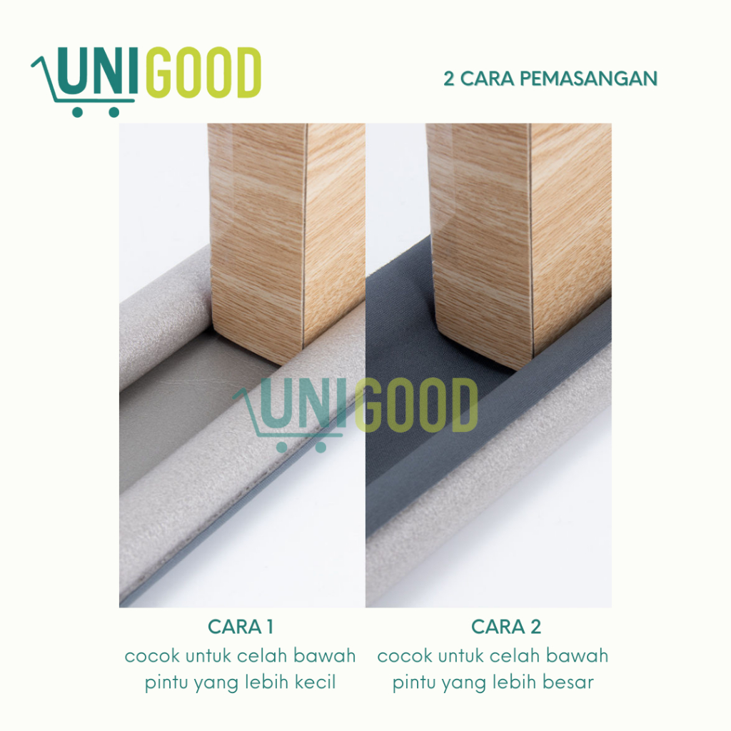 UNIGOOD - Busa Penutup Celah Pintu Lubang Bawah Anti Debu Serangga