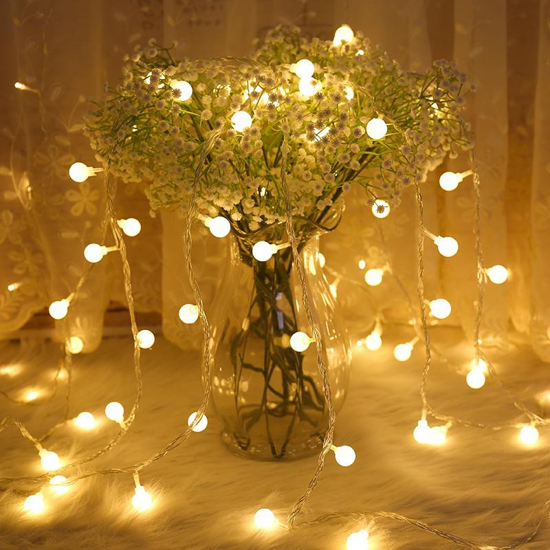 Lampu Tumblr Bulat Bola Anggur Lampu Pohon Natal Tumbler Model Bulat Led