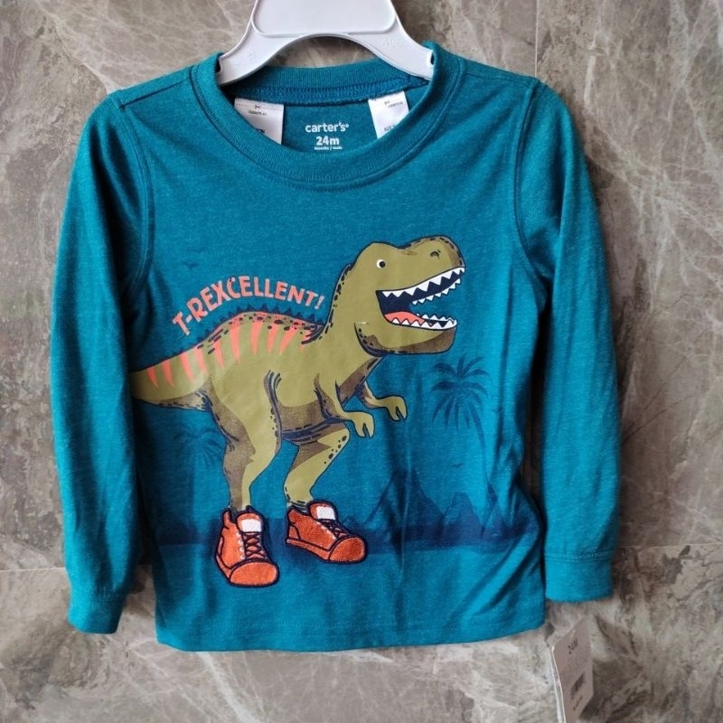 Kaos Anak Carter's T-rex