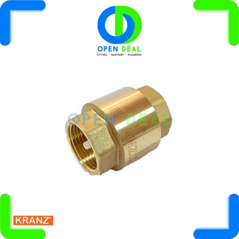 Tusen Klep 1" inch kuningan Kranz / Tusen 1"in Brass / Tesen klep