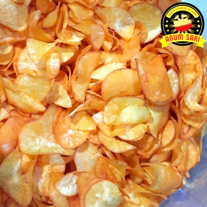 

KUSUKAA Keripik Singkong Bumbu Sambal Balado - Anum Sari