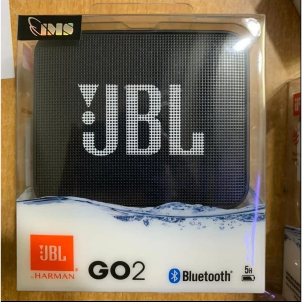 JBL Go 2 Go2 Speaker Portable Wireless Bluetooth Waterproof Original Hitam