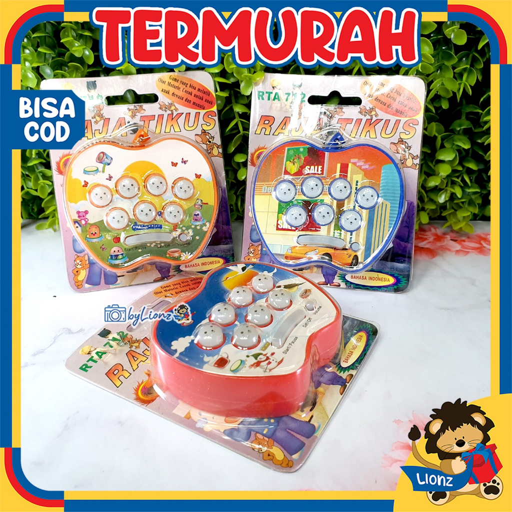 Mainan Game Raja Tikus | Pencet Pukul Hamster