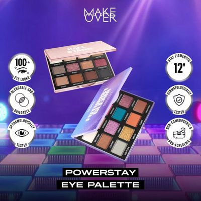 MAKE OVER Powerstay Eye pallete // eyeshadow palet