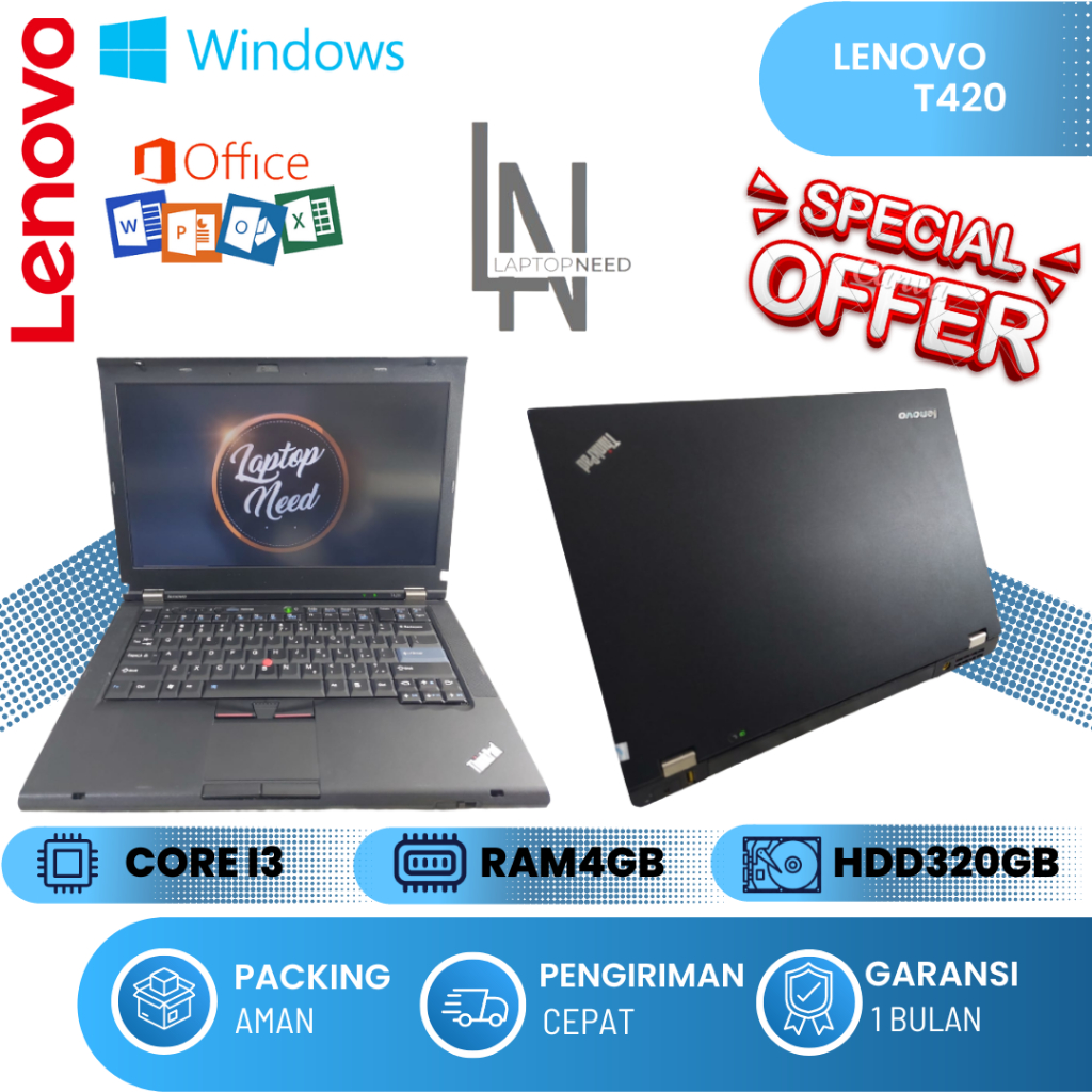 Laptop Kelas Bisnis - Lenovo Thinkpad T420