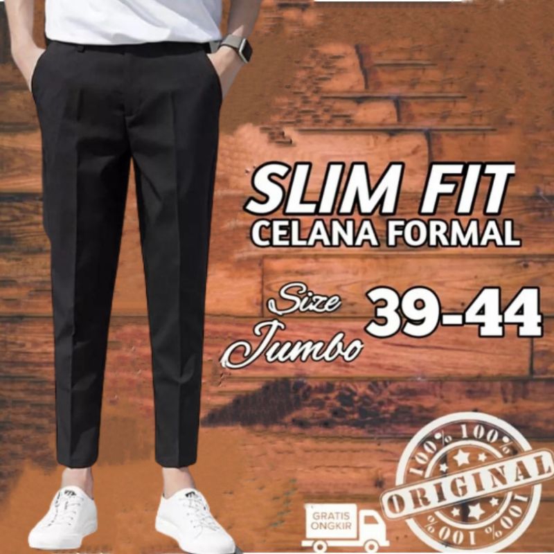 PROMO CELANA BAHAN DASAR FORMAL PRIA JUMBO TERPOPILER