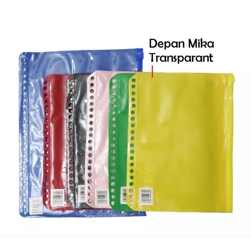 

[ PCS ] ZIPPER BINDER NOTE A5 / KANTONG BINDER / INDEX / PEMBATAS