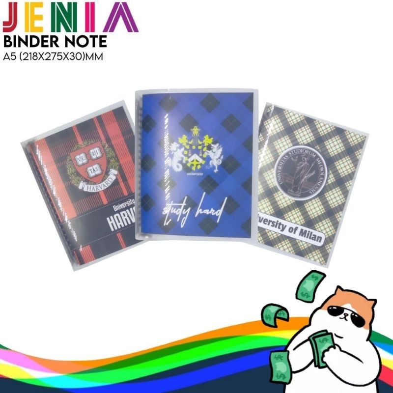 

BINDER NOTE A5 JENIA / BINDER